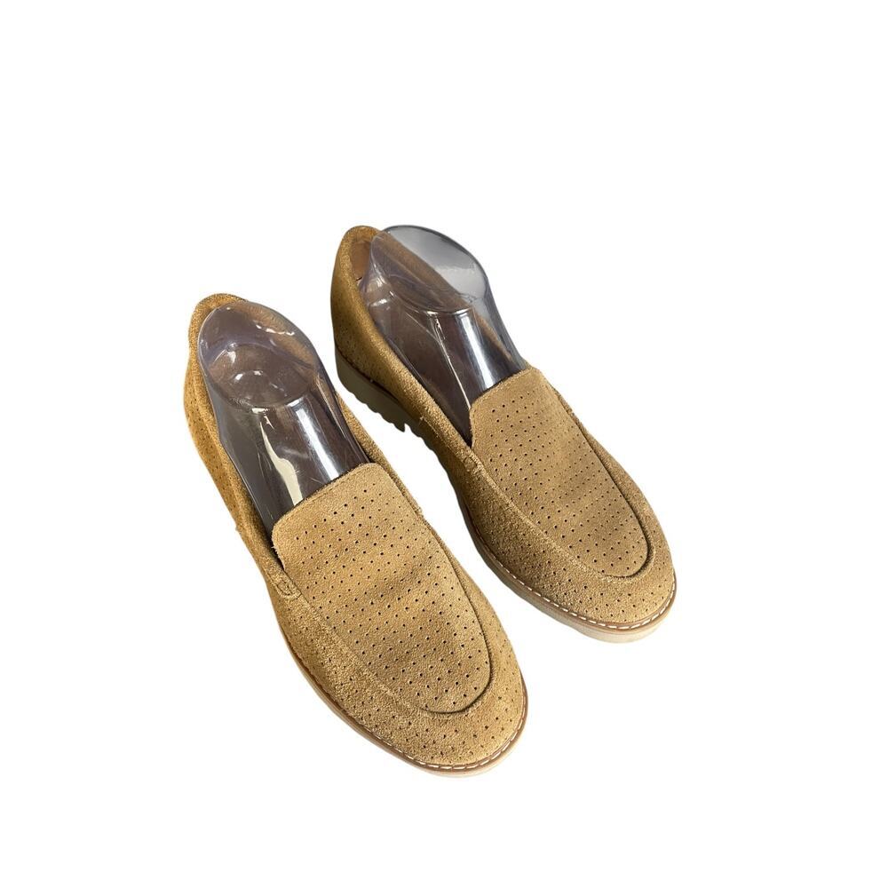 Skechers Women’s Marlie Chestnut Suede Air Cooled Arch Fit Loafers Size-9 - Picture 8 of 10